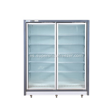 Tienda de conveniencia Case de cajas de exhibición refrigerada Nevera